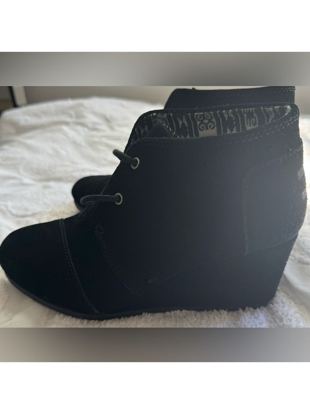 Toms Black Ankle Boots